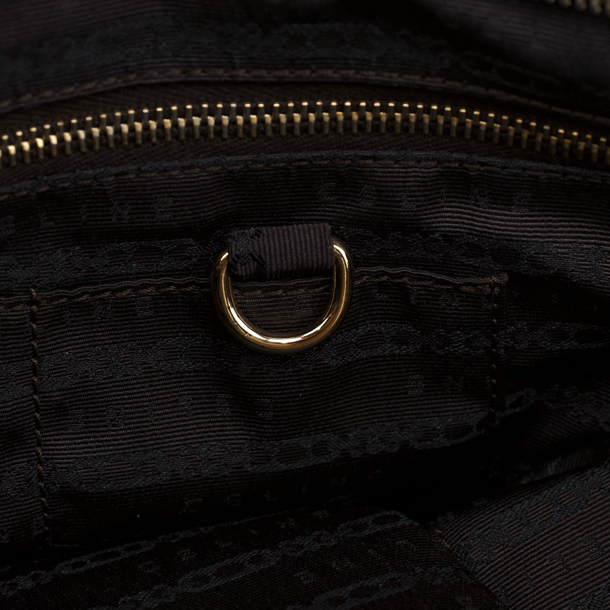Brown Pebbled Leather Shoulder Bag