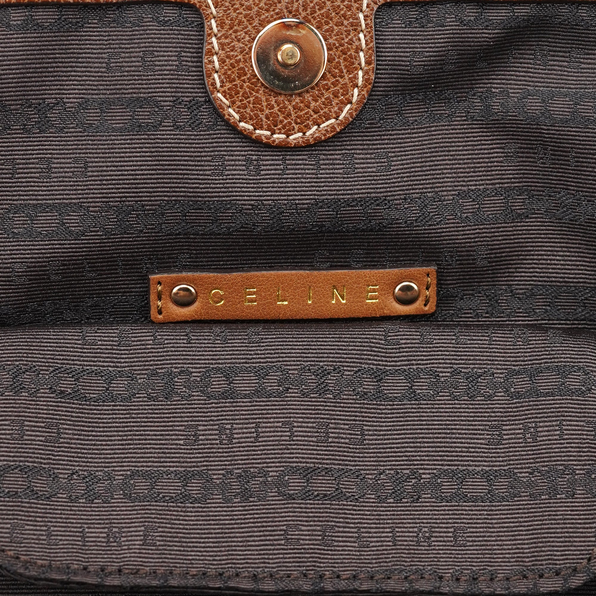 Brown Quilted Calfskin Bittersweet Bag