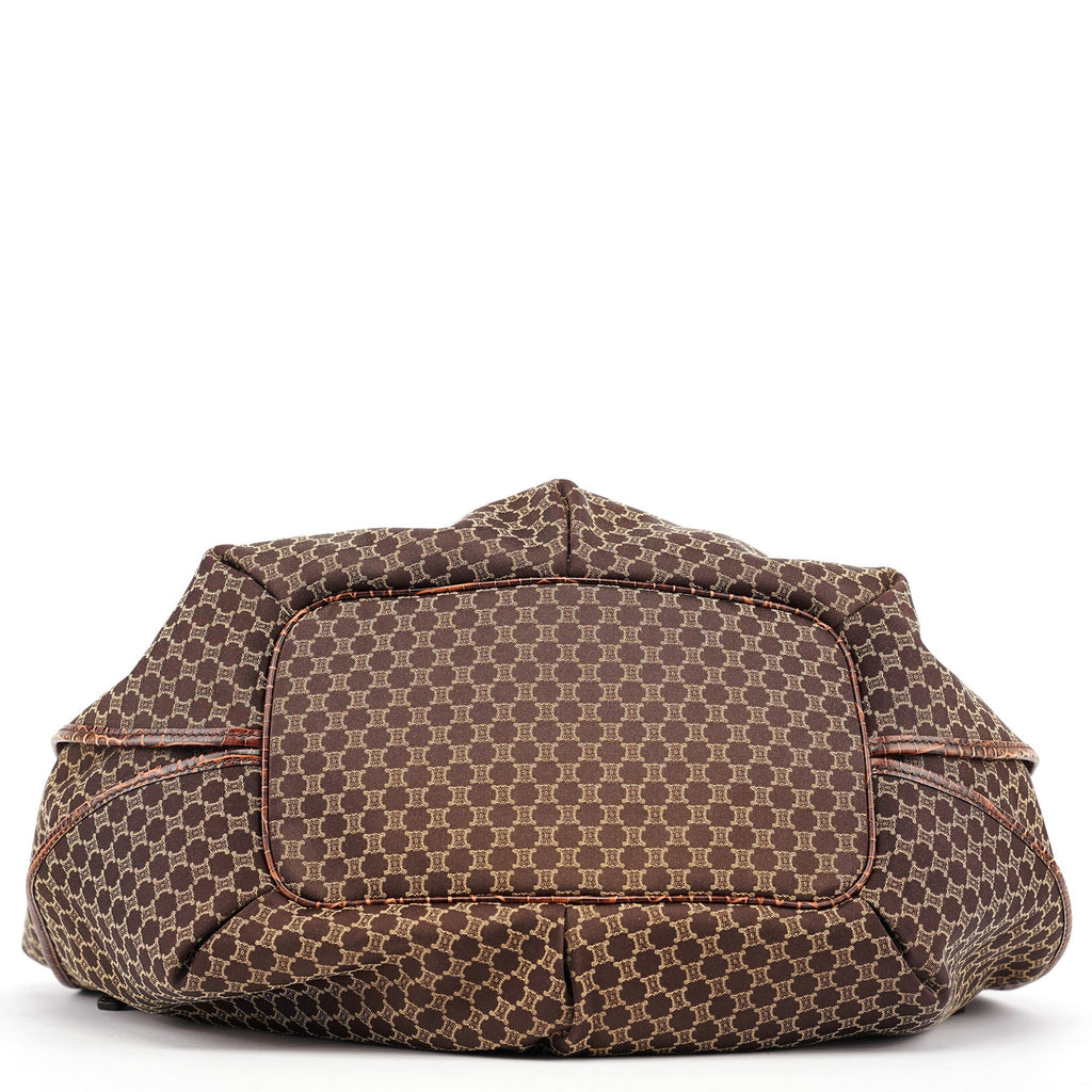 Brown Triomphe Bittersweet Shoulder Bag