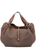 Brown Triomphe Bittersweet Shoulder Bag