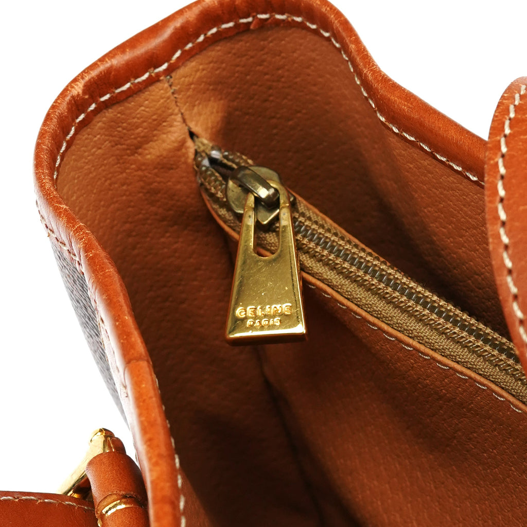 Brown Triumphe Monogram Tote Bag