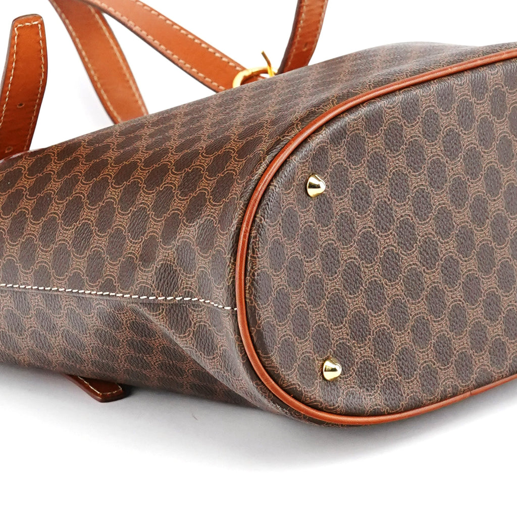 Brown Triumphe Monogram Tote Bag