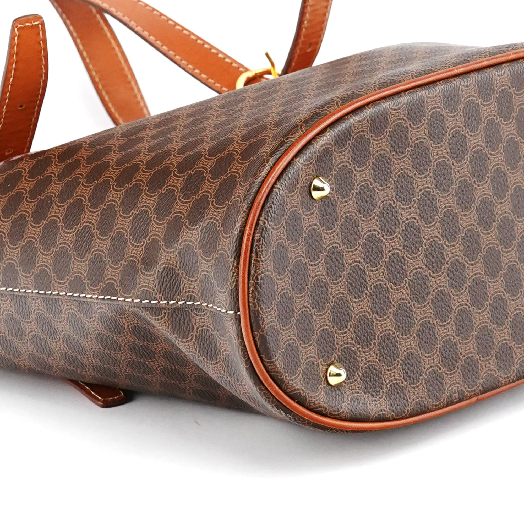 Brown Triumphe Monogram Tote Bag