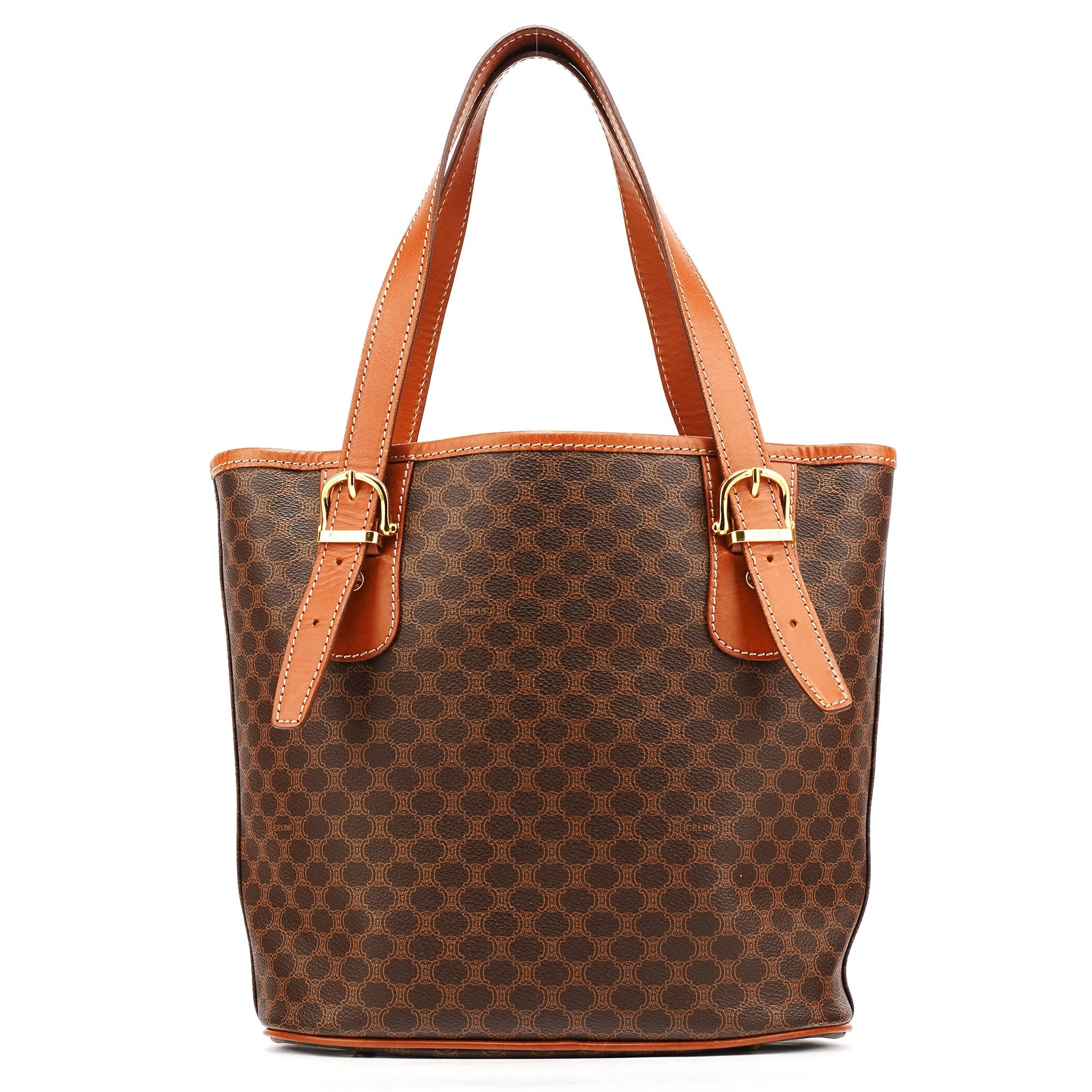Brown Triumphe Monogram Tote Bag