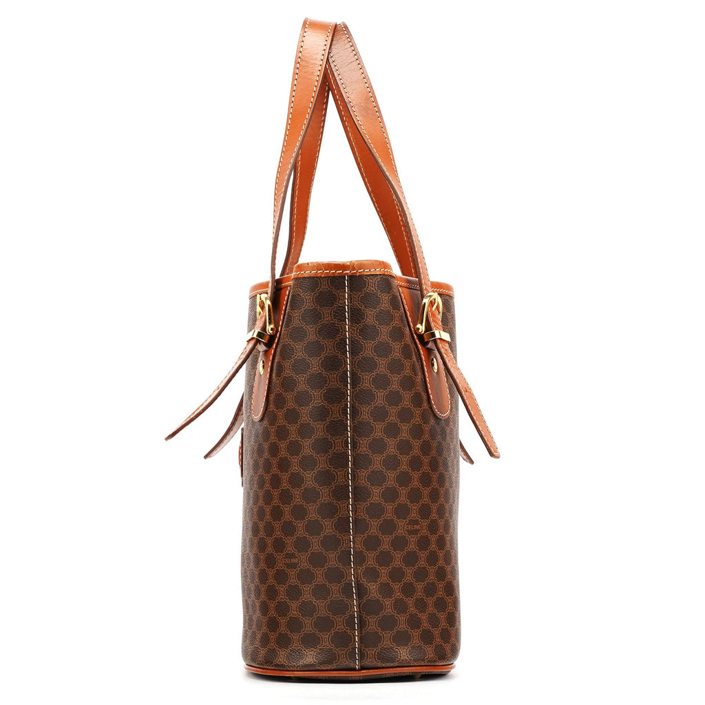 Brown Triumphe Monogram Tote Bag