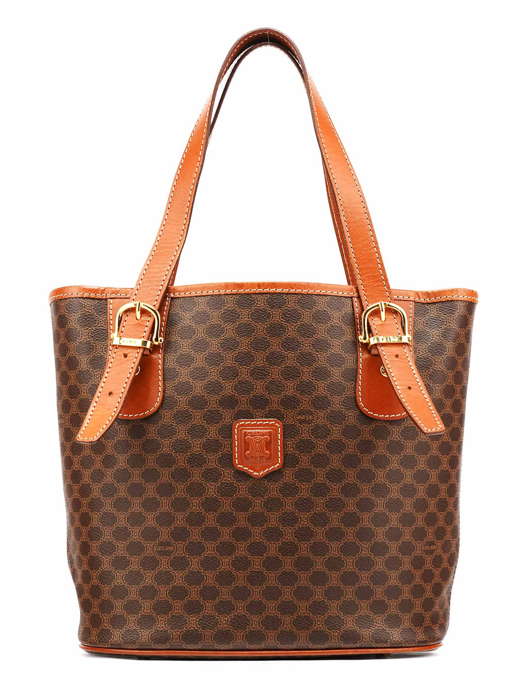Brown Triumphe Monogram Tote Bag