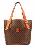 Brown Triumphe Monogram Tote Bag