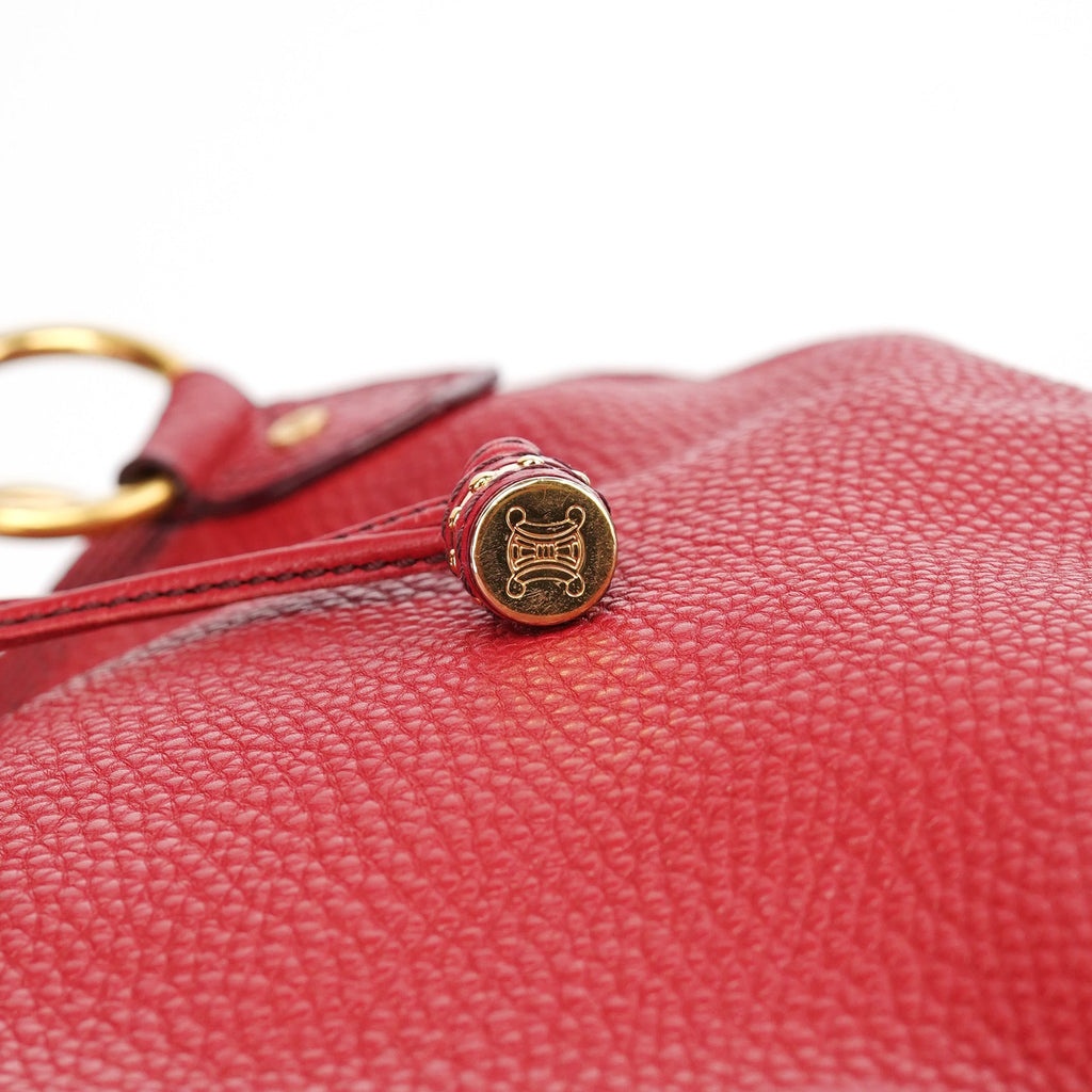 Burgundy Leather Bittersweet Shoulder Bag