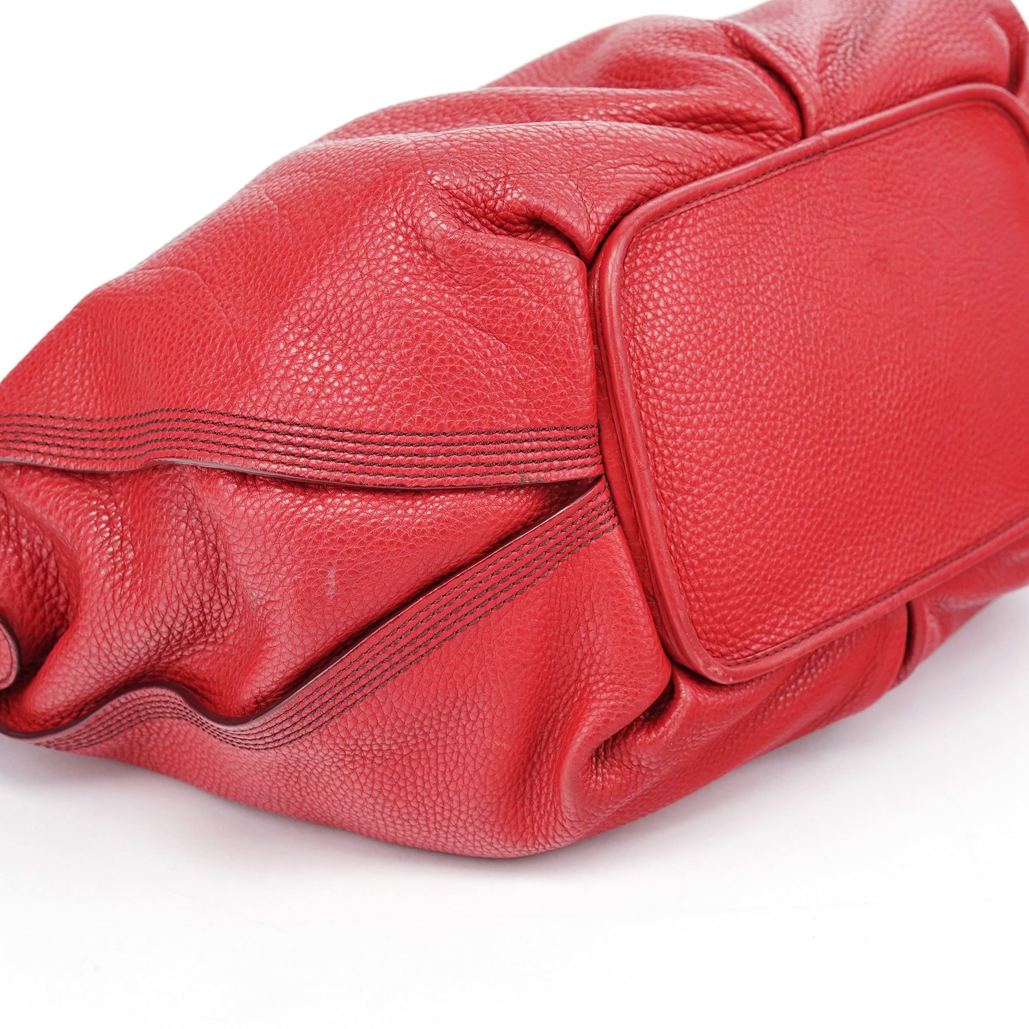 Burgundy Leather Bittersweet Shoulder Bag