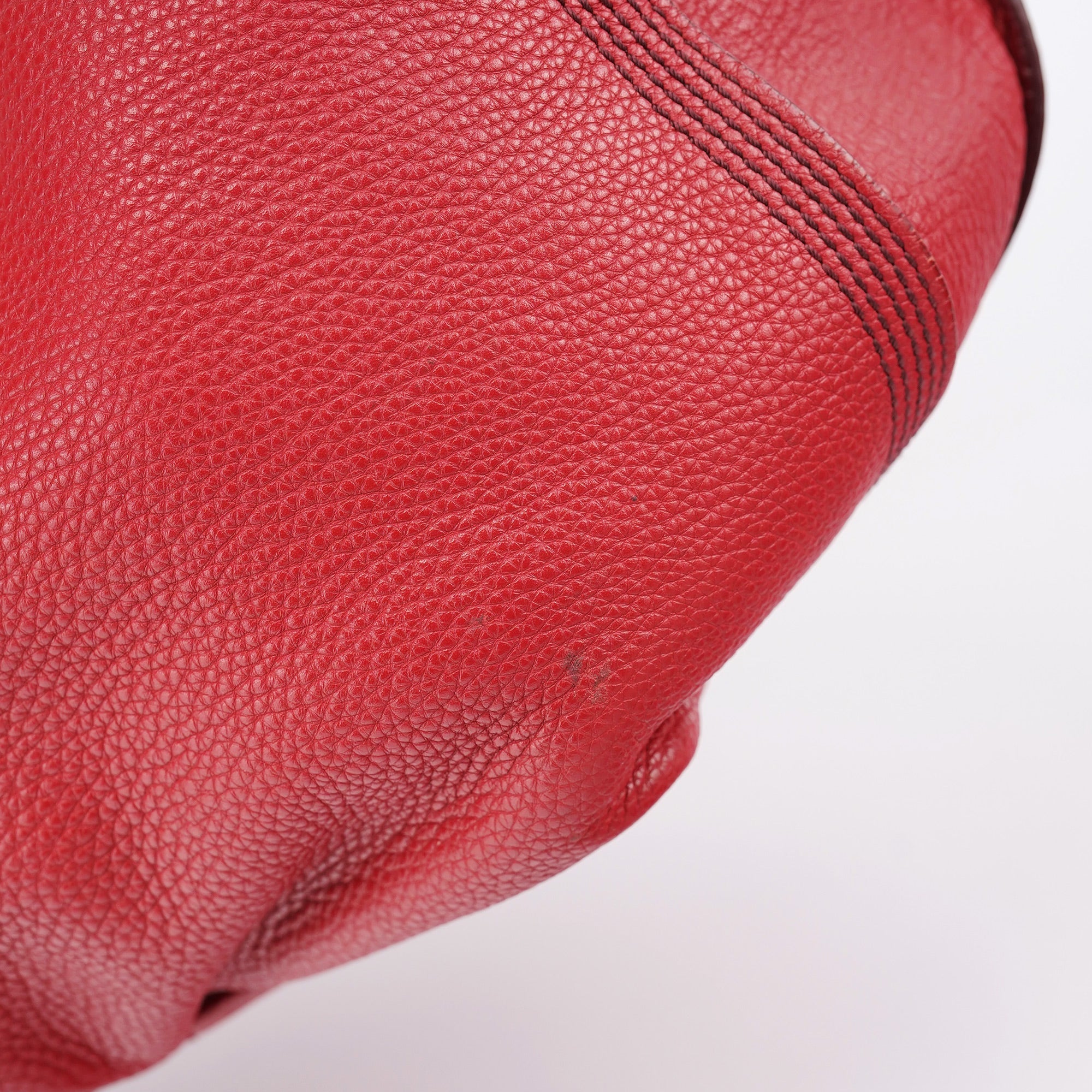 Burgundy Leather Bittersweet Shoulder Bag