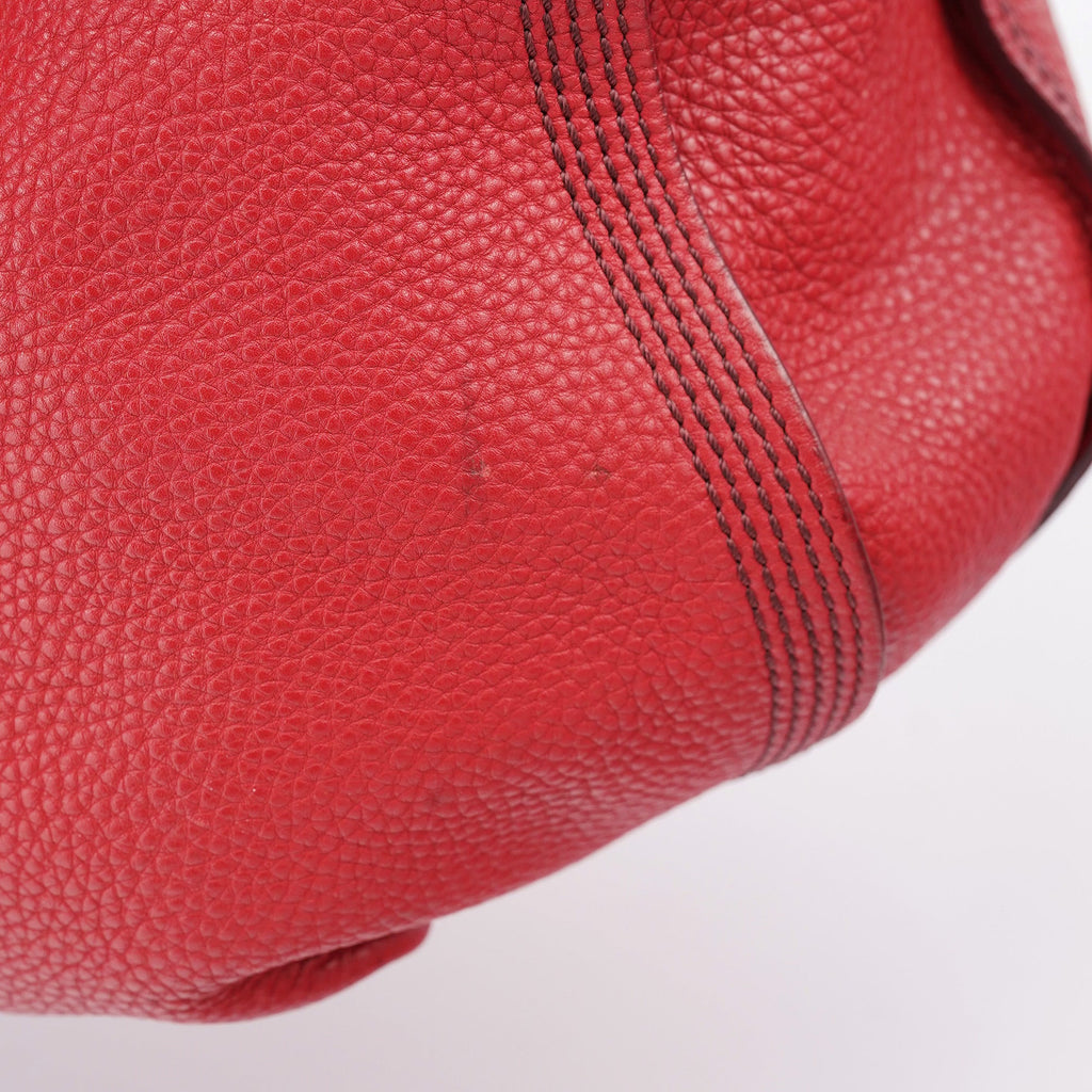 Burgundy Leather Bittersweet Shoulder Bag