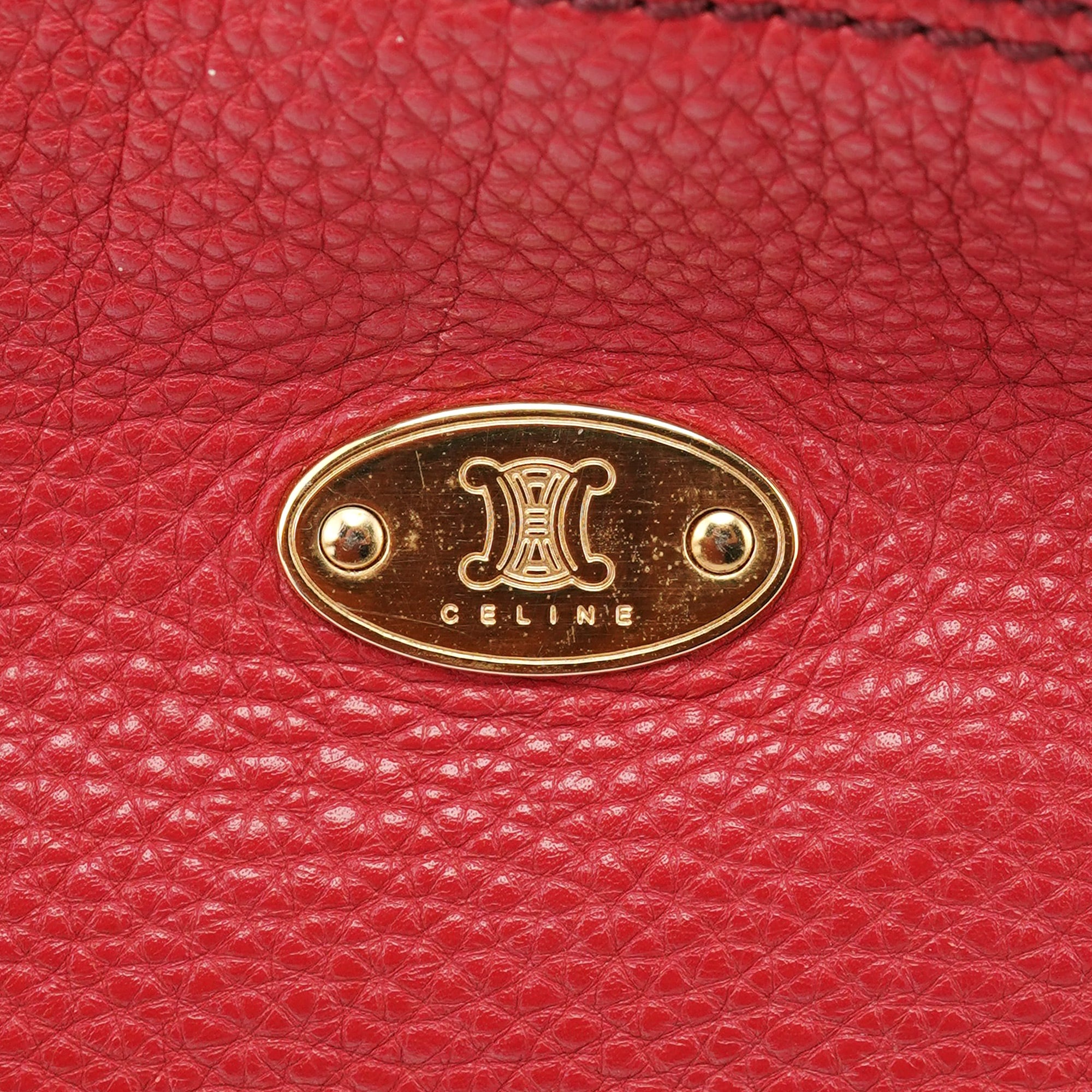 Burgundy Leather Bittersweet Shoulder Bag