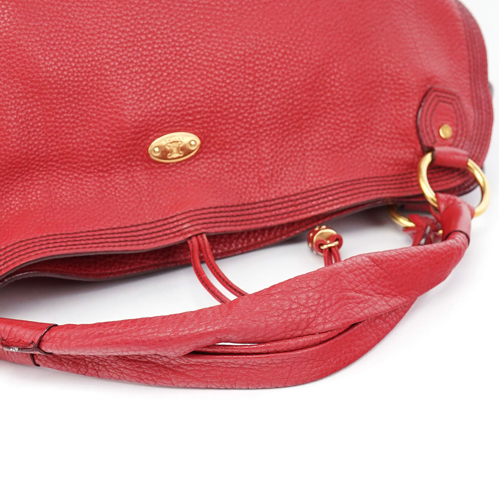 Burgundy Leather Bittersweet Shoulder Bag