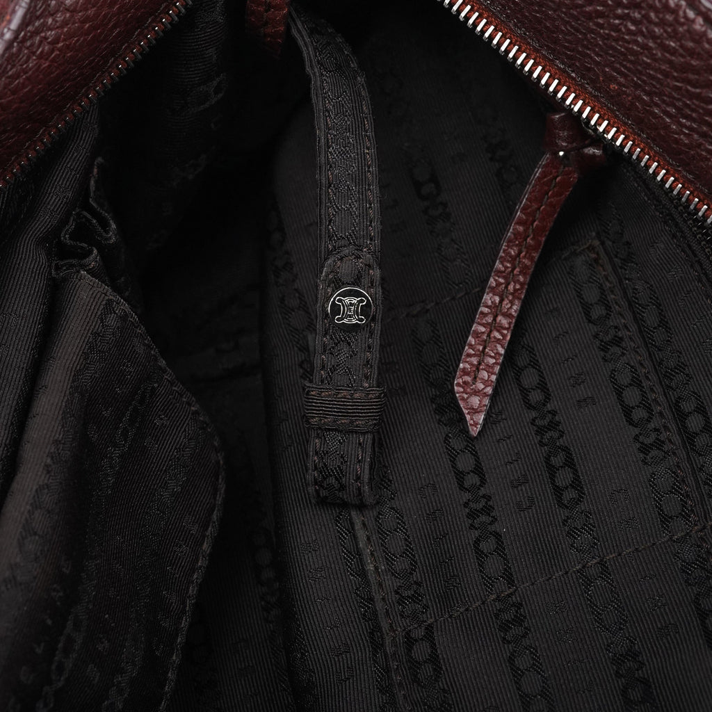 Burgundy Leather Bittersweet Shoulder Bag