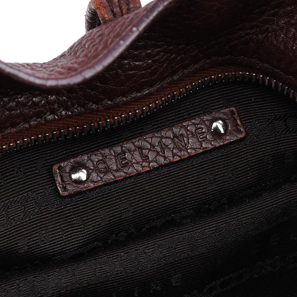 Burgundy Leather Bittersweet Shoulder Bag