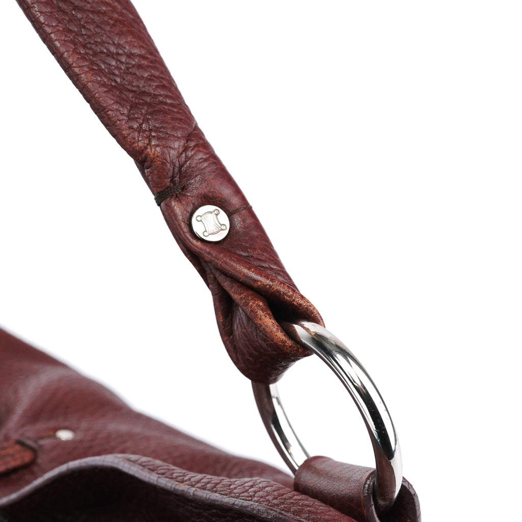 Burgundy Leather Bittersweet Shoulder Bag