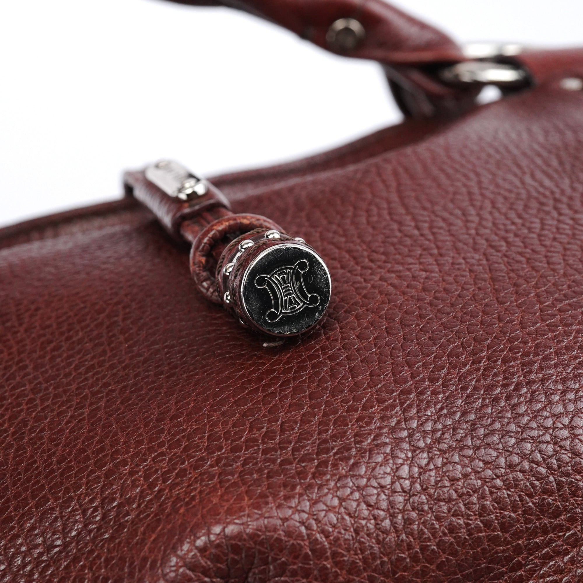 Burgundy Leather Bittersweet Shoulder Bag