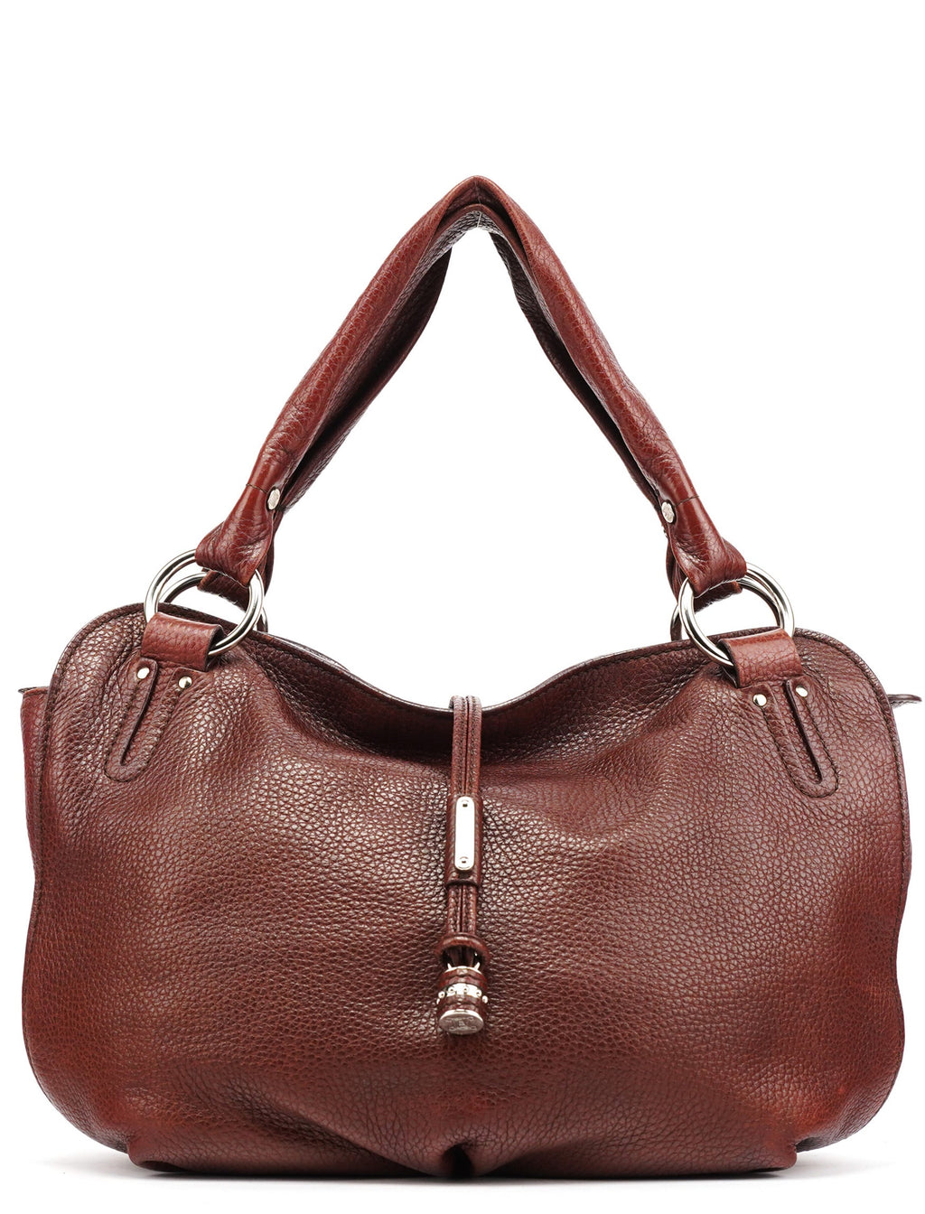 Burgundy Leather Bittersweet Shoulder Bag