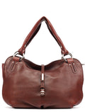 Burgundy Leather Bittersweet Shoulder Bag