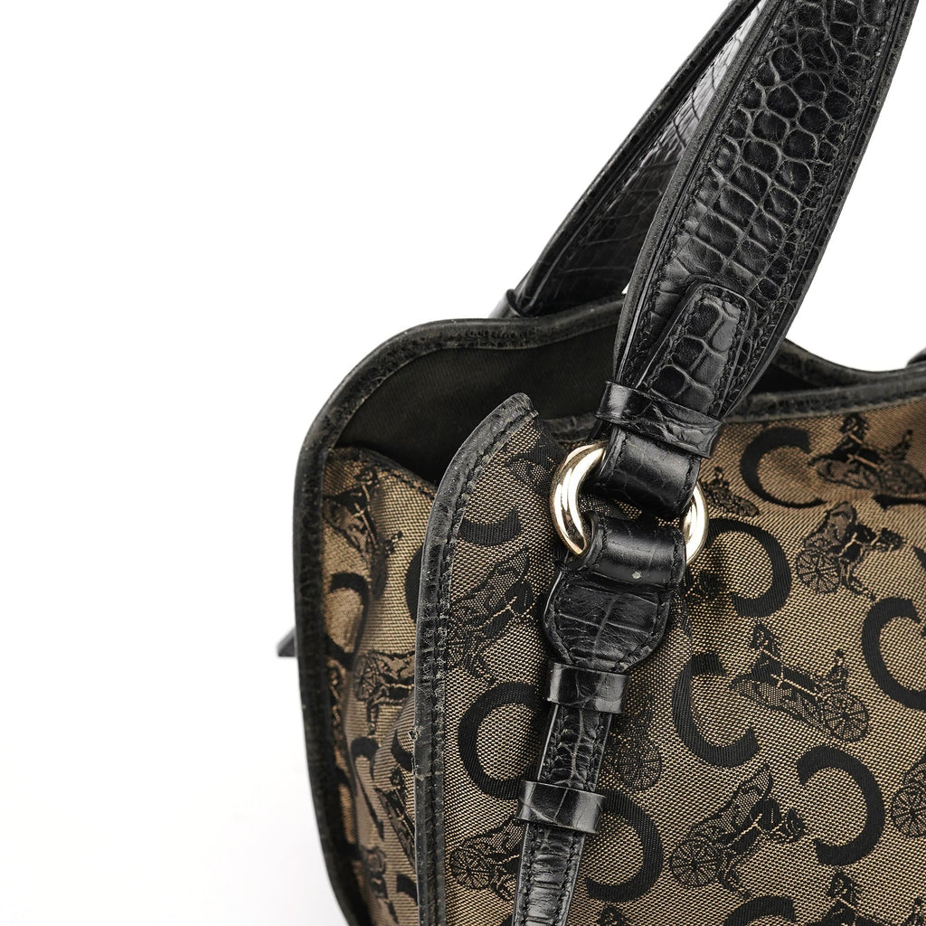 C Monogram Leather Bittersweet Bag