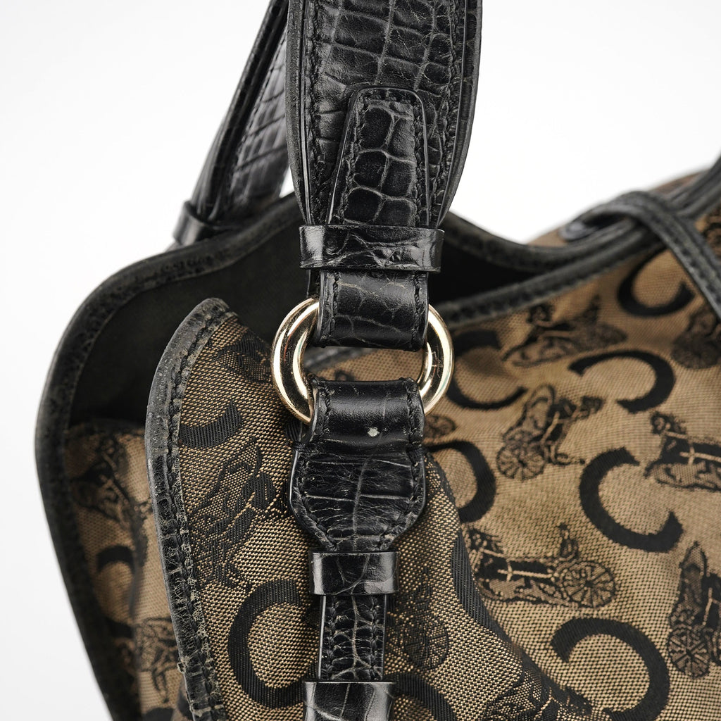 C Monogram Leather Bittersweet Bag