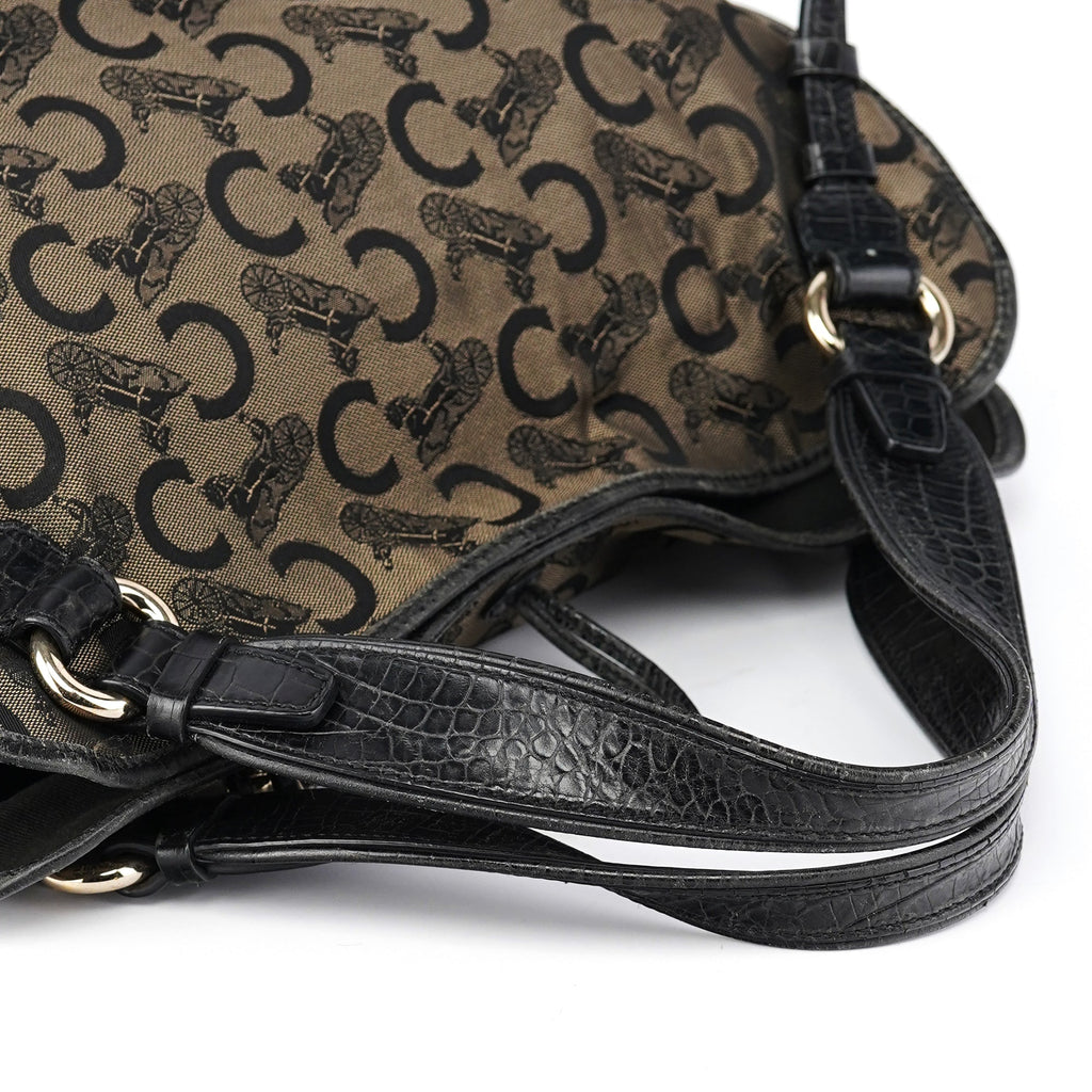 C Monogram Leather Bittersweet Bag