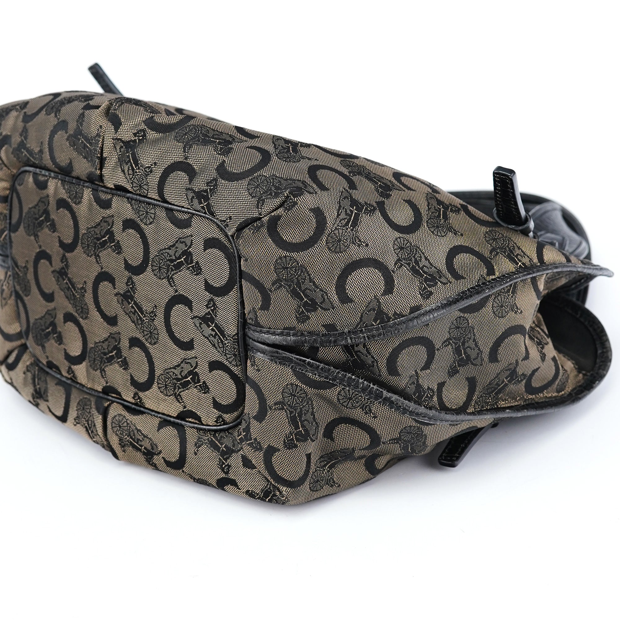 C Monogram Leather Bittersweet Bag