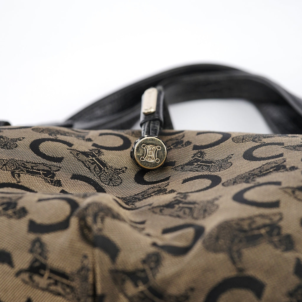 C Monogram Leather Bittersweet Bag