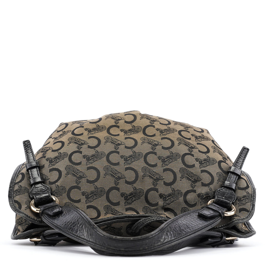 C Monogram Leather Bittersweet Bag