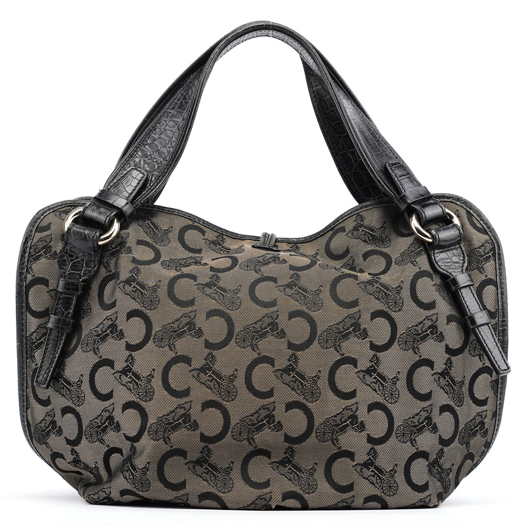 C Monogram Leather Bittersweet Bag