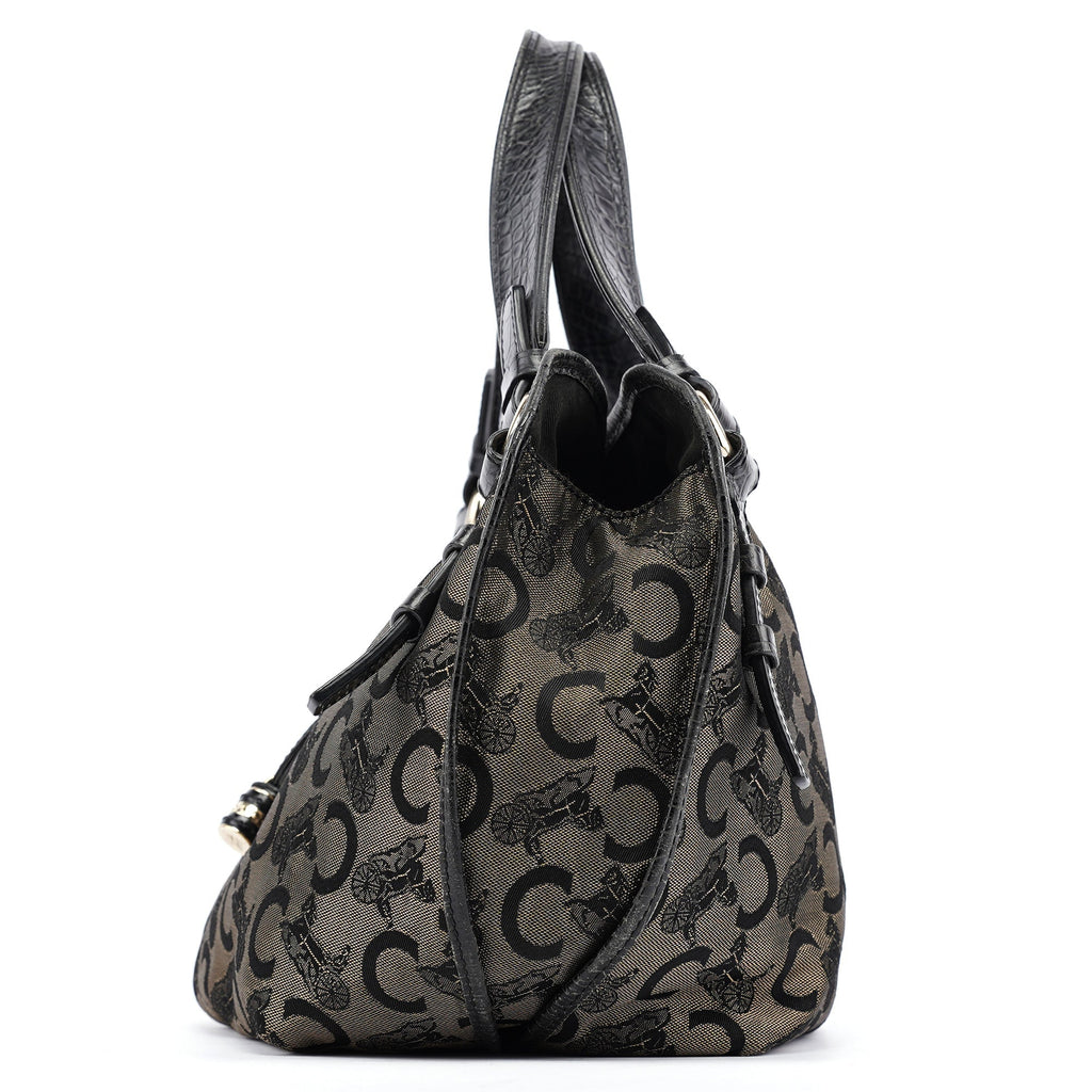 C Monogram Leather Bittersweet Bag