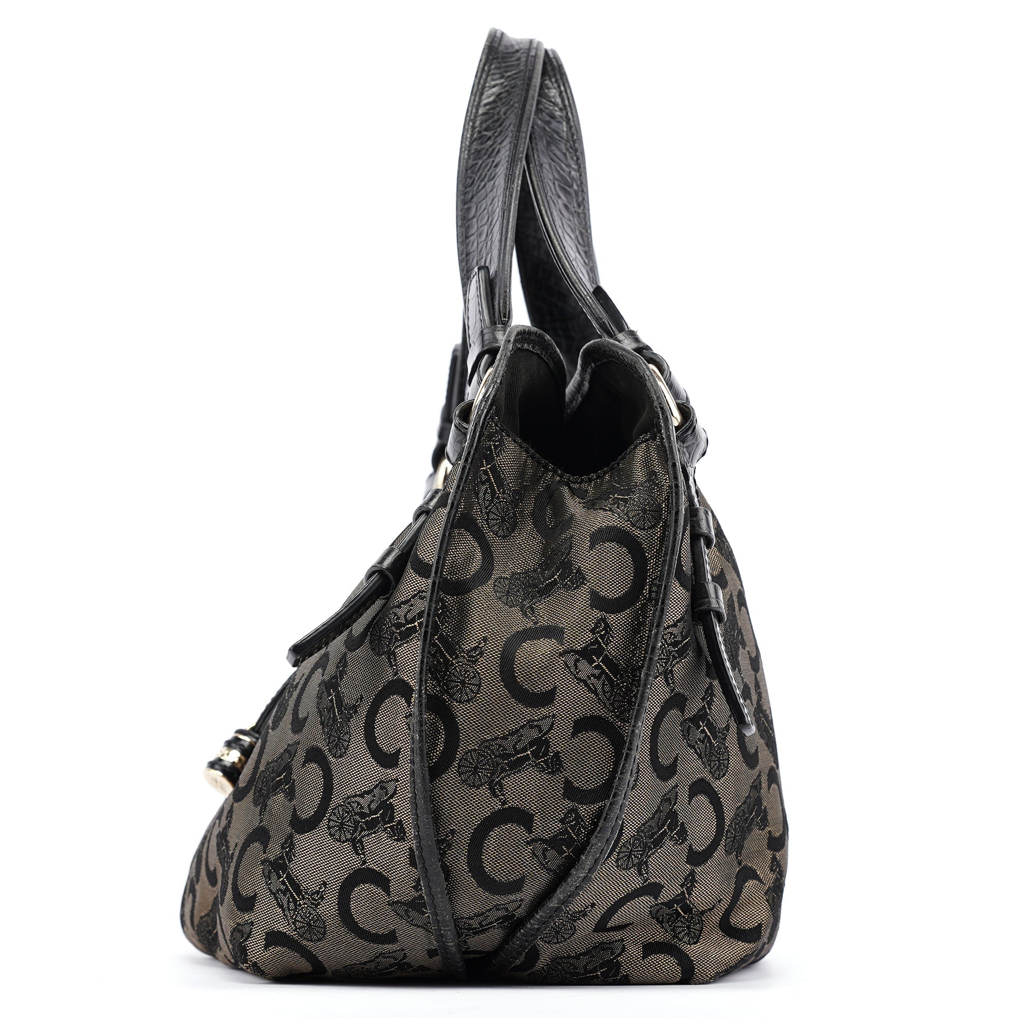 C Monogram Leather Bittersweet Bag