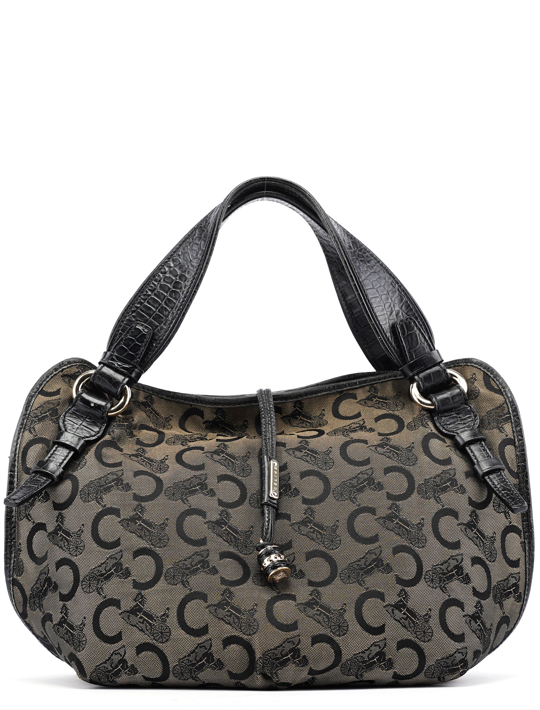 C Monogram Leather Bittersweet Bag