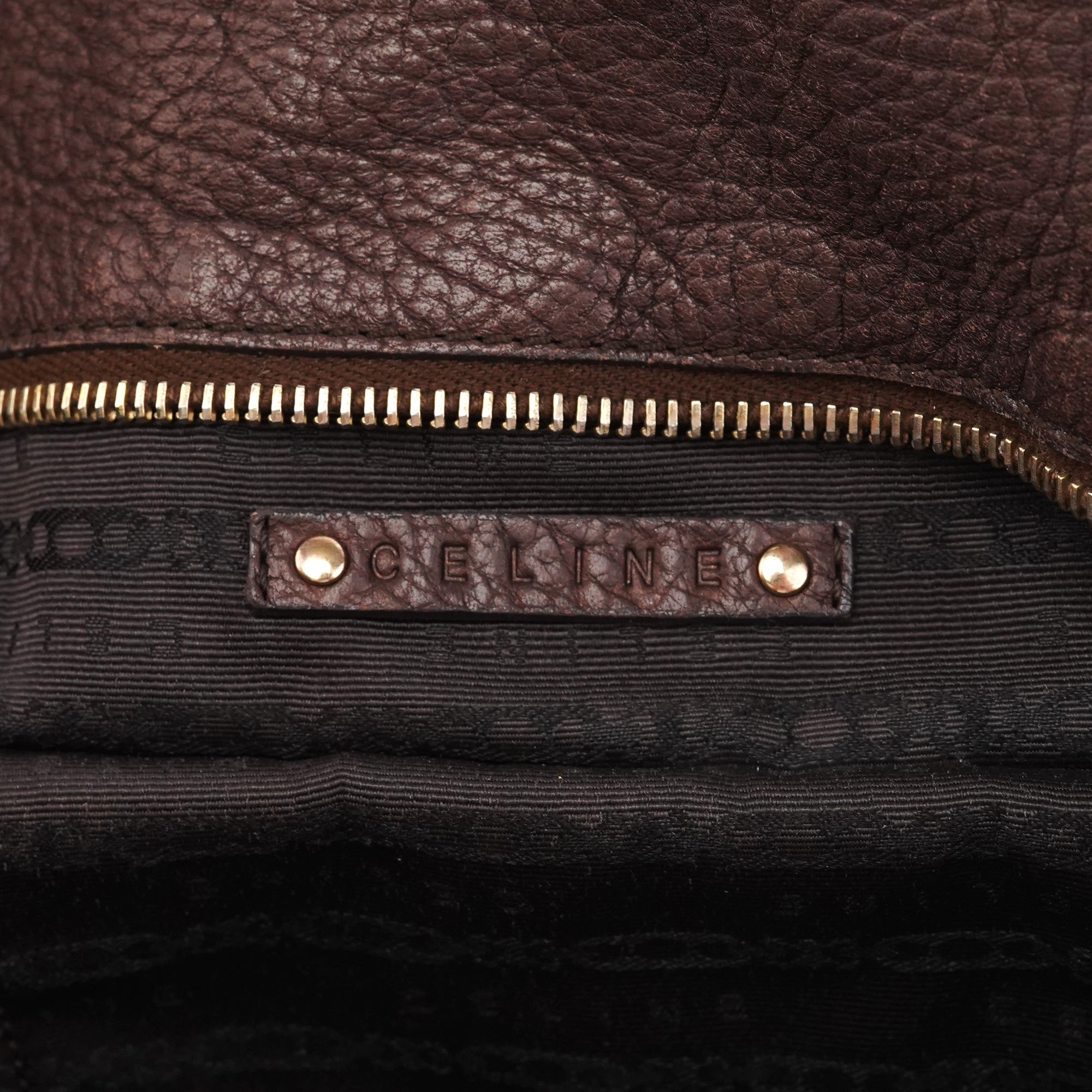 Dark Brown Leather Bittersweet Shoulder Bag