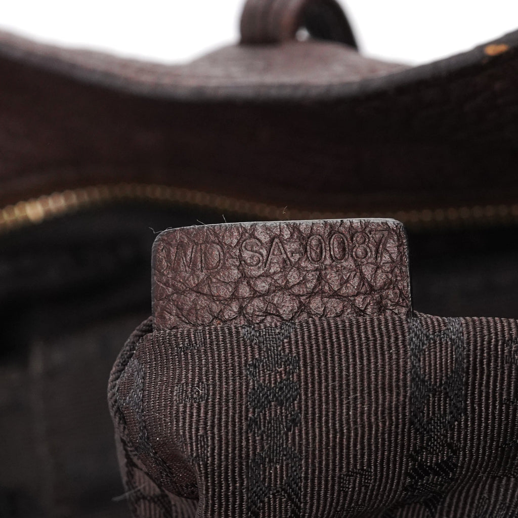Dark Brown Leather Bittersweet Shoulder Bag