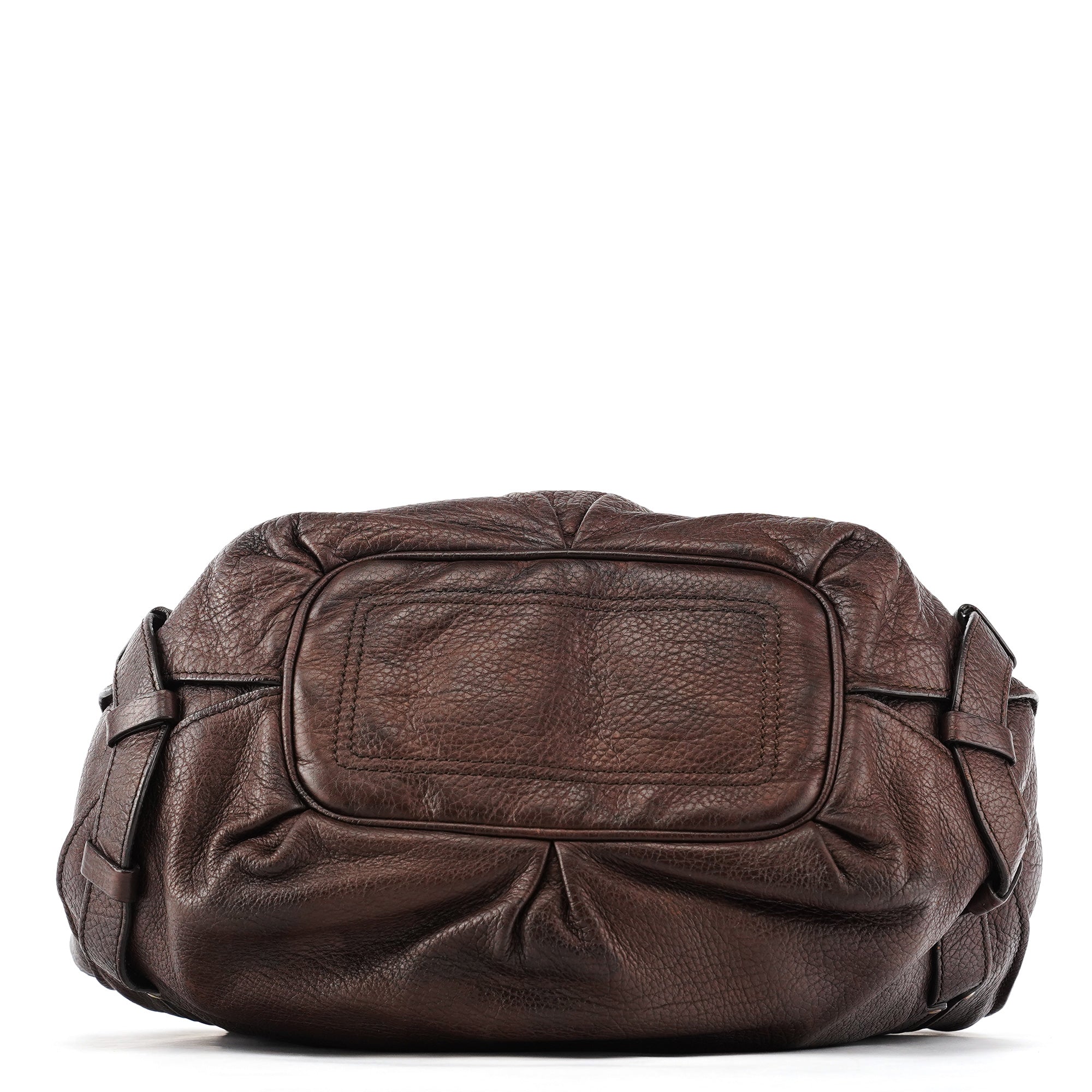 Dark Brown Leather Bittersweet Shoulder Bag