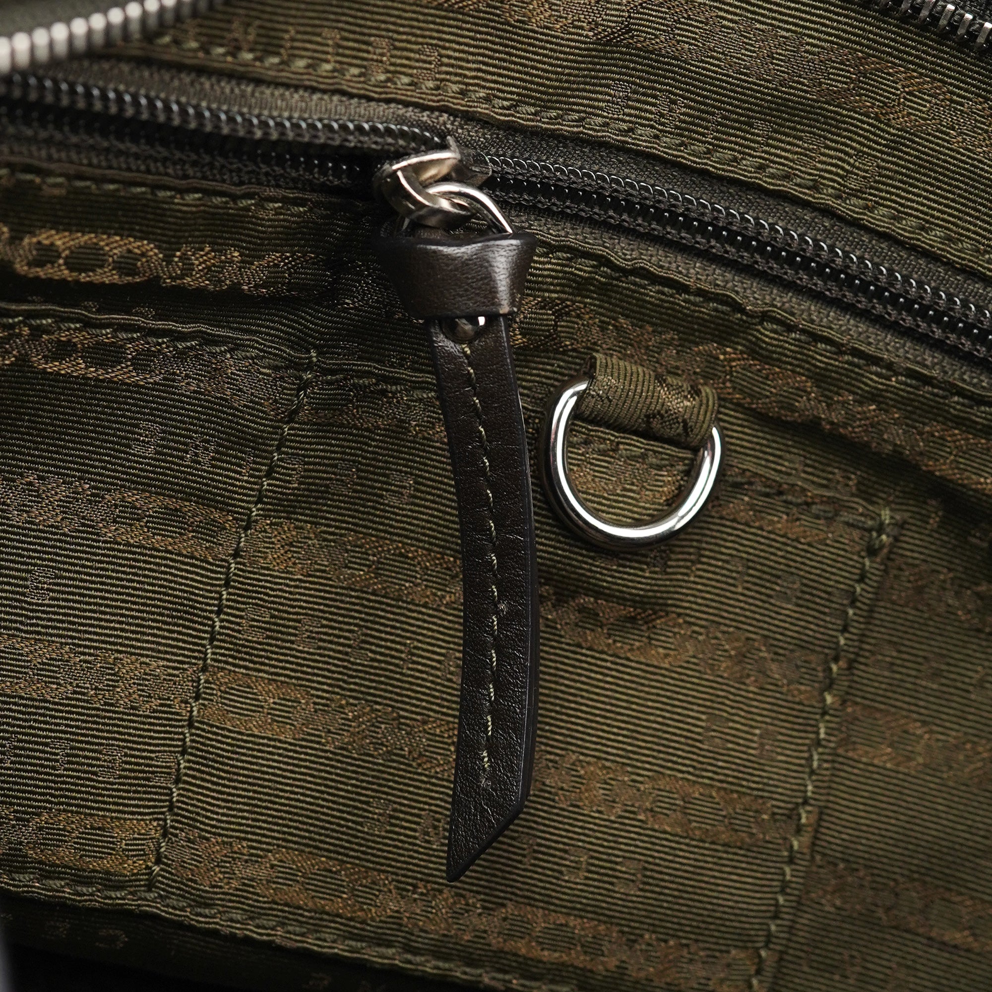 Dark Green Leather Bittersweet Shoulder Bag