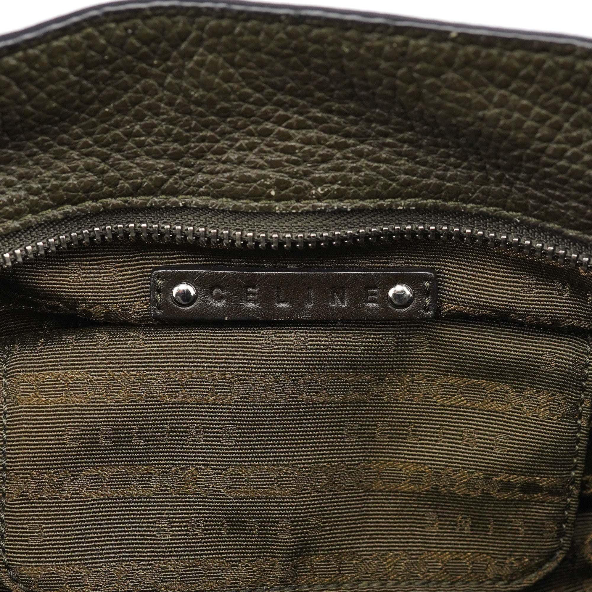 Dark Green Leather Bittersweet Shoulder Bag
