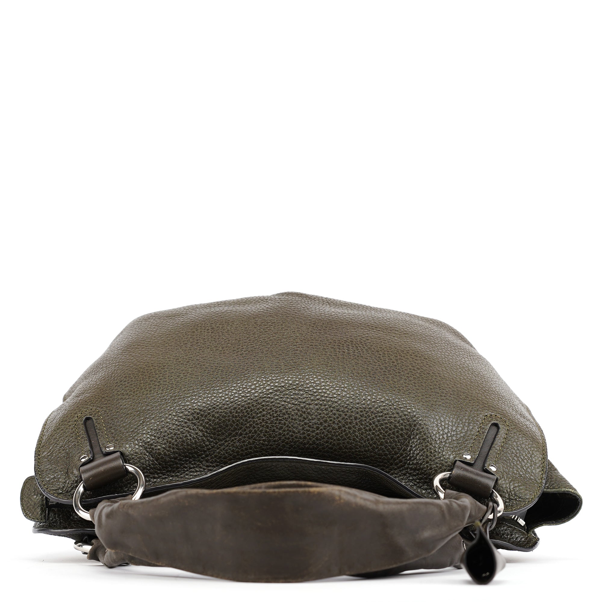 Dark Green Leather Bittersweet Shoulder Bag