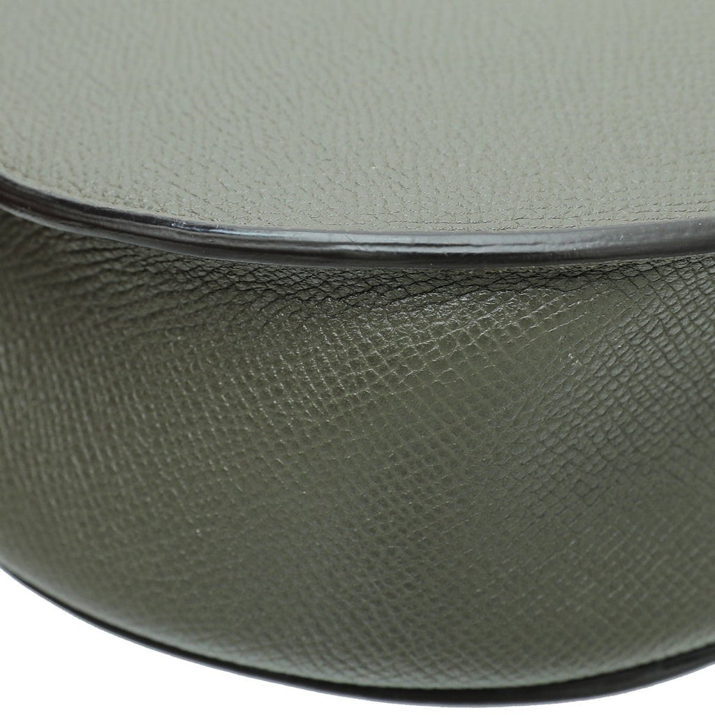 Celine Dark Olive Compact Trotteur Bag