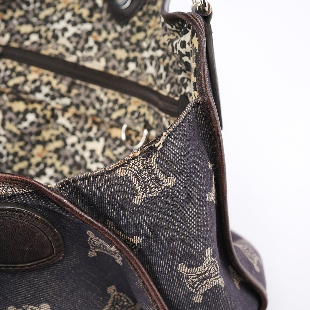 Denim Monogram Bittersweet Shoulder Bag