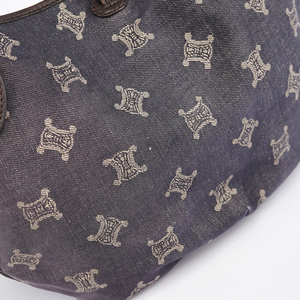 Denim Monogram Bittersweet Shoulder Bag