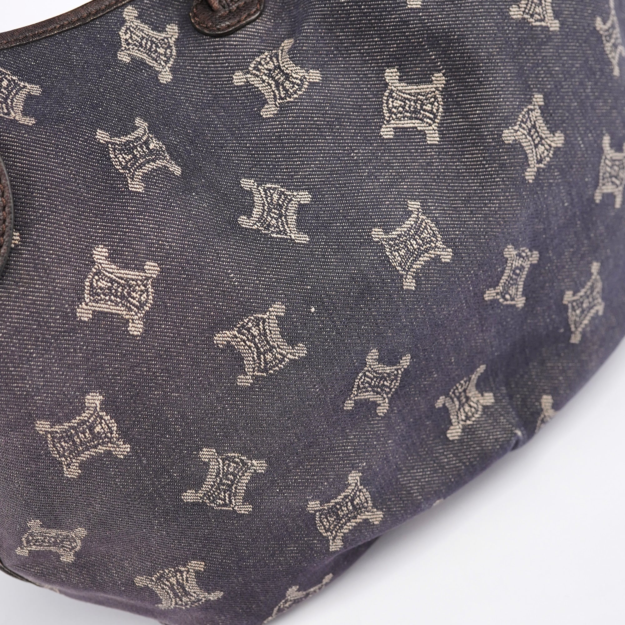 Denim Monogram Bittersweet Shoulder Bag