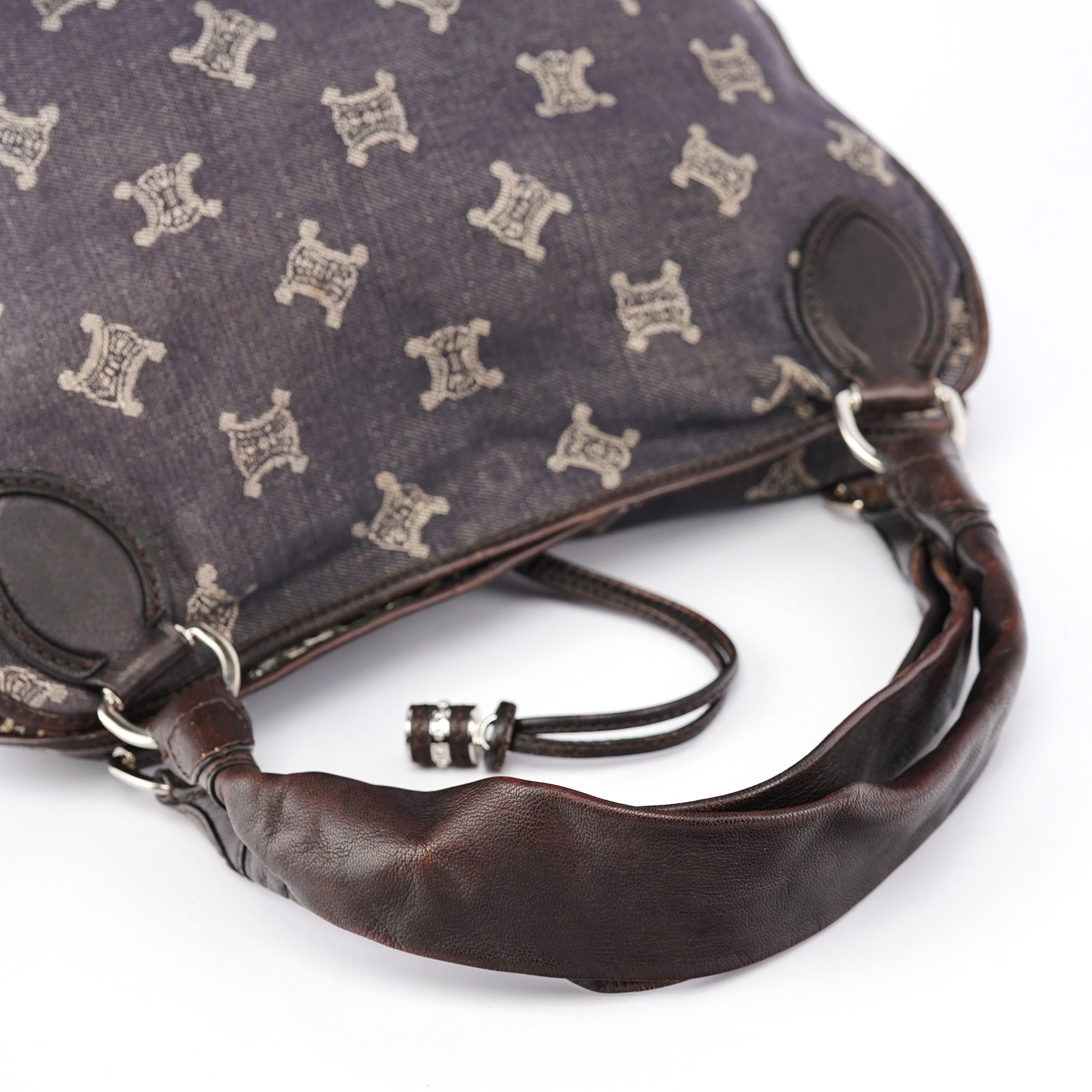 Denim Monogram Bittersweet Shoulder Bag