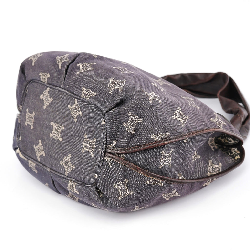 Denim Monogram Bittersweet Shoulder Bag