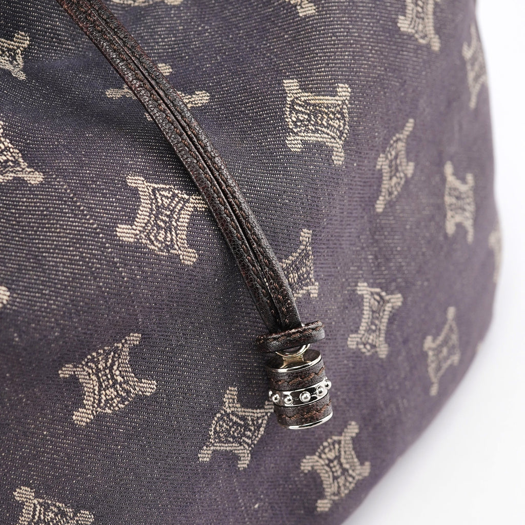 Denim Monogram Bittersweet Shoulder Bag