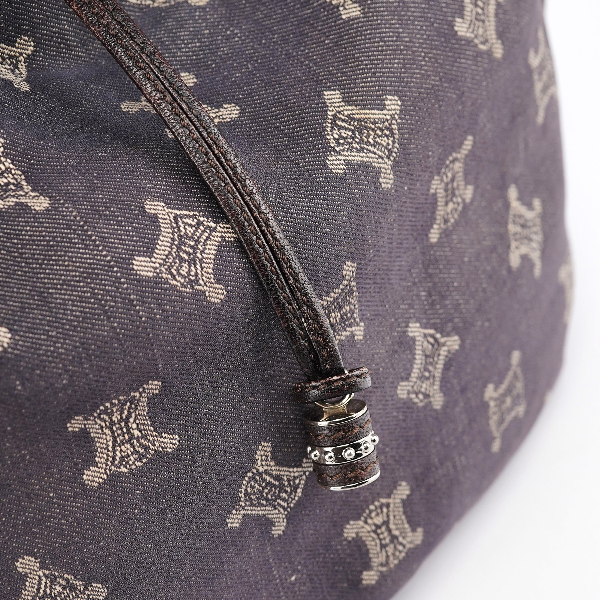Denim Monogram Bittersweet Shoulder Bag