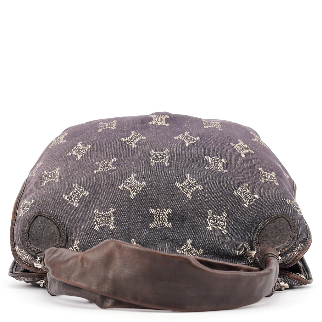 Denim Monogram Bittersweet Shoulder Bag