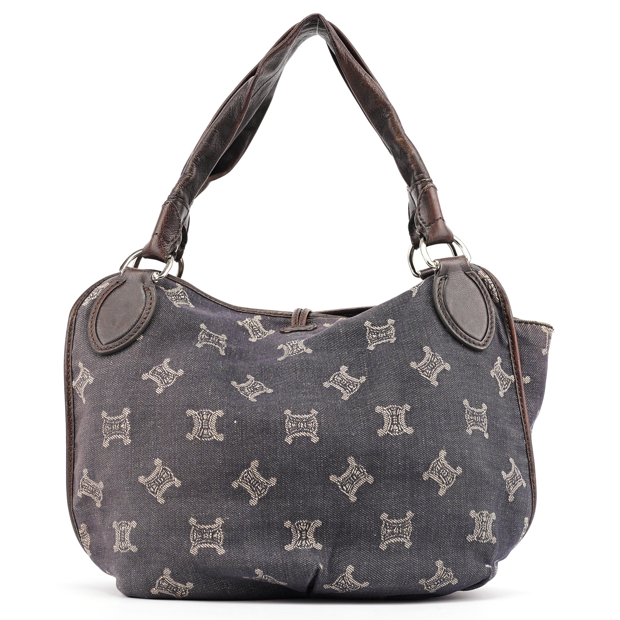 Denim Monogram Bittersweet Shoulder Bag