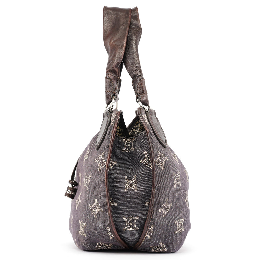 Denim Monogram Bittersweet Shoulder Bag